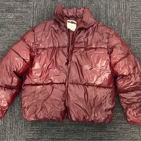 a new day Jackets Coats Water Resistant Burgundy Puffer